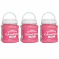 Ready 2 Learn Colored Sand, Pink, 2.2 lb. Jar, 3PK CE10106